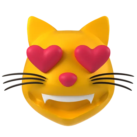 Cat Face  3D Icon