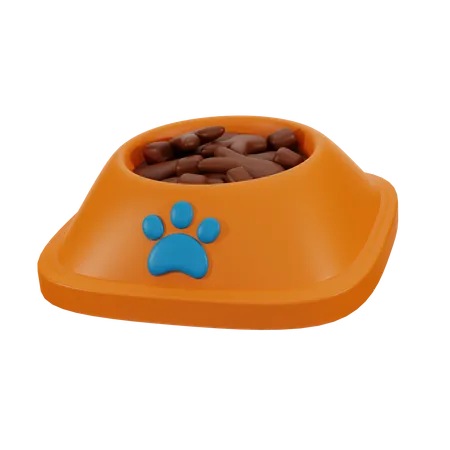 Cat Food Bowl  3D Icon