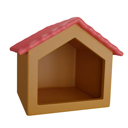 Cat Home  3D Icon