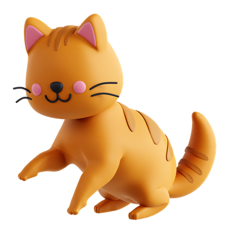 Cat Kneading  3D Icon