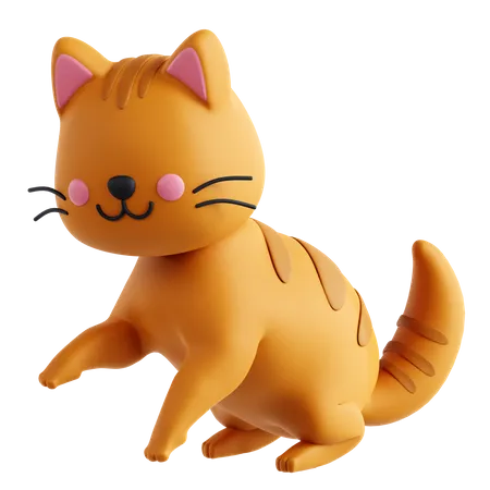 Cat Kneading  3D Icon