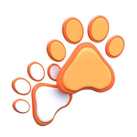 Cat Paws  3D Icon