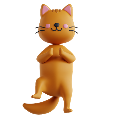 Cat Perch  3D Icon
