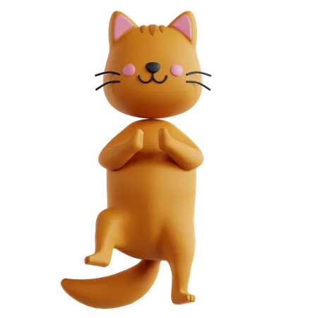 Cat Perch  3D Icon