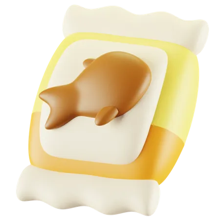 Cat Snack  3D Icon