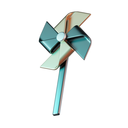 Cata-vento  3D Icon