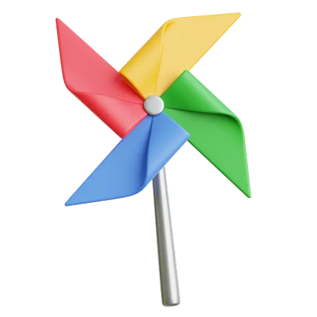 Cata-vento  3D Icon
