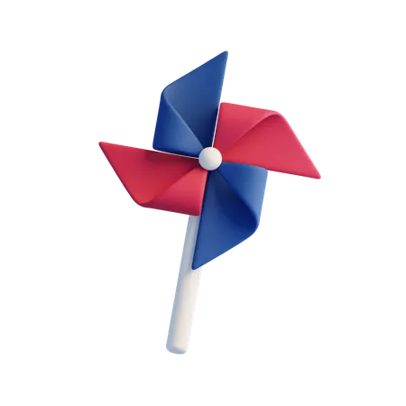 Cata-vento  3D Icon