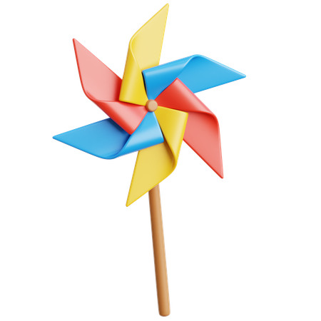 Cata-vento  3D Icon