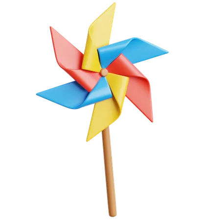Cata-vento  3D Icon