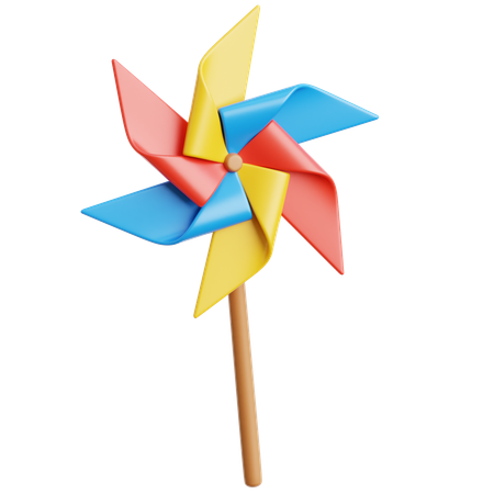 Cata-vento  3D Icon