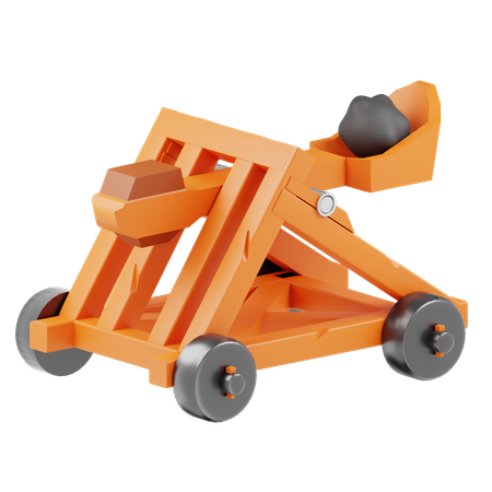 Catapult  3D Icon