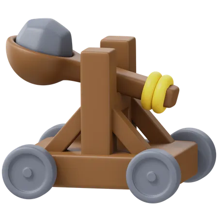 Catapult  3D Icon