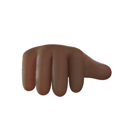 Catch Hand Gesture  3D Icon