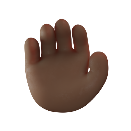 Catch Hand Gesture  3D Illustration