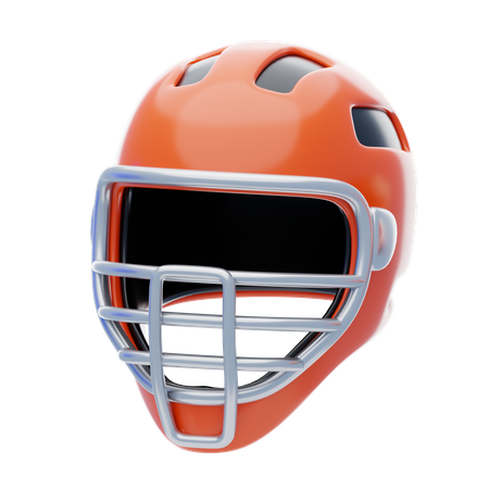 Catcher Helmet  3D Icon