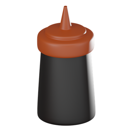 Ketchup  3D Icon