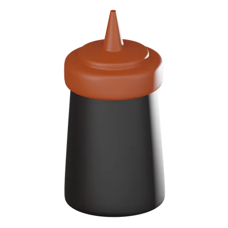 Ketchup  3D Icon