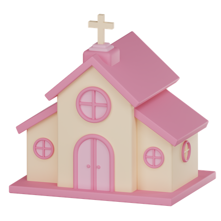 Catholic Church  3D Icon