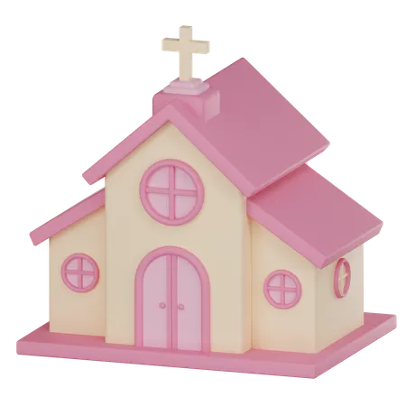 Catholic Church  3D Icon