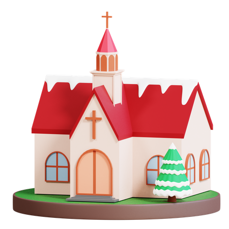 Catholic Church  3D Icon