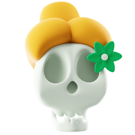 Catrina  3D Icon