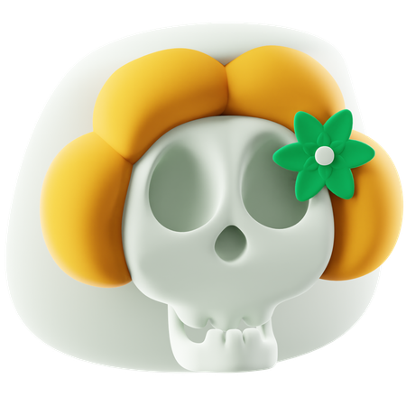 Catrina  3D Icon