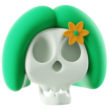 Catrina  3D Icon