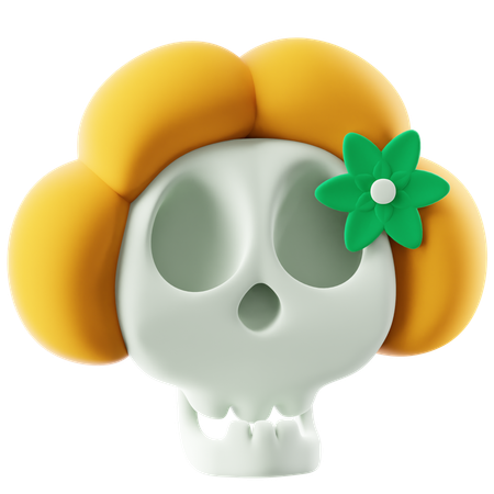 Catrina  3D Icon