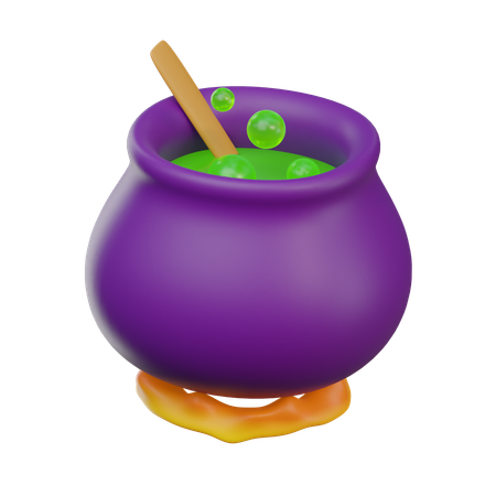 Cauldron  3D Icon