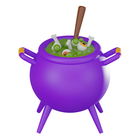 Cauldron  3D Icon