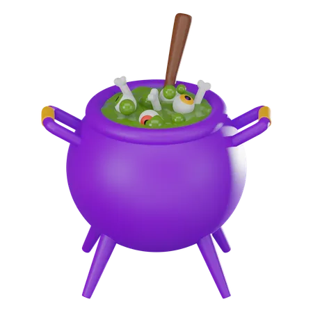 Cauldron  3D Icon