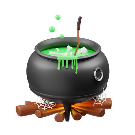 Cauldron  3D Icon