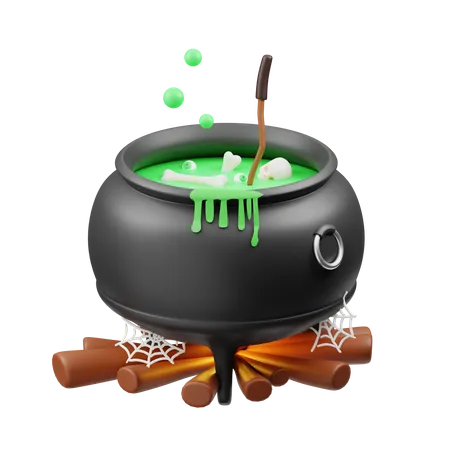 Cauldron  3D Icon