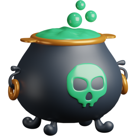 Cauldron  3D Icon