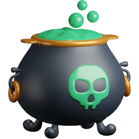 Cauldron  3D Icon