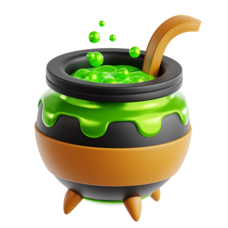 Cauldron  3D Icon