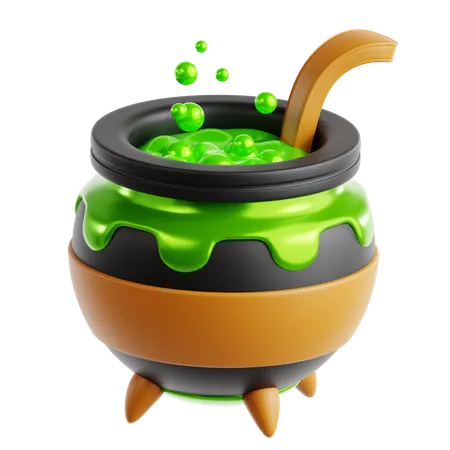 Cauldron  3D Icon