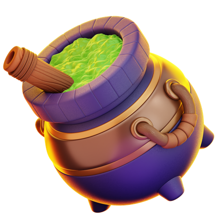 Cauldron  3D Icon