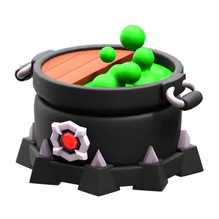 Cauldron  3D Icon