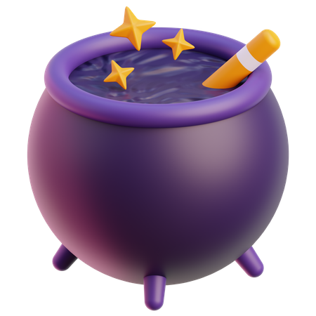 Cauldron  3D Icon