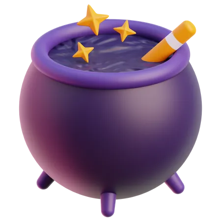 Cauldron  3D Icon