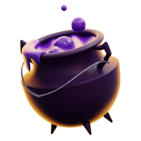 Cauldron  3D Icon