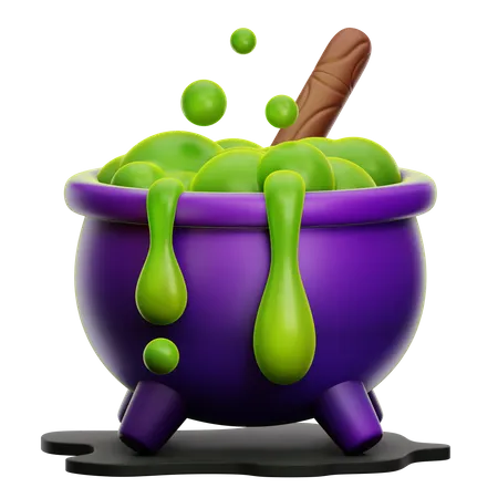 Cauldron  3D Icon