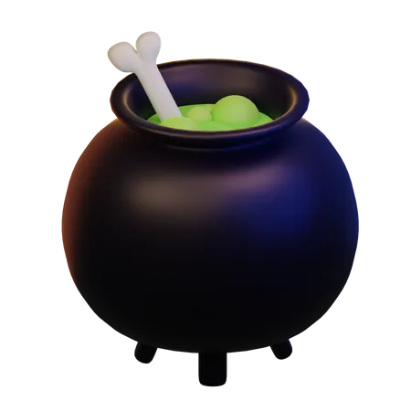 Cauldron  3D Icon