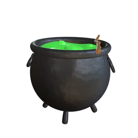 Cauldron  3D Icon