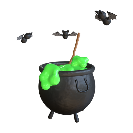 Cauldron  3D Icon