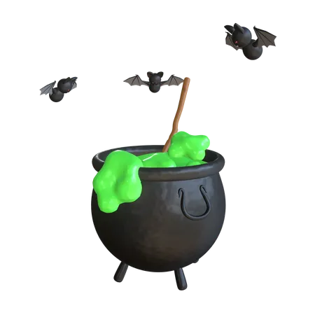 Cauldron  3D Icon