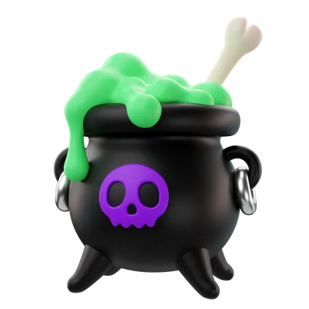 Cauldron  3D Icon