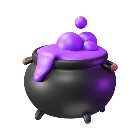 Cauldron  3D Icon